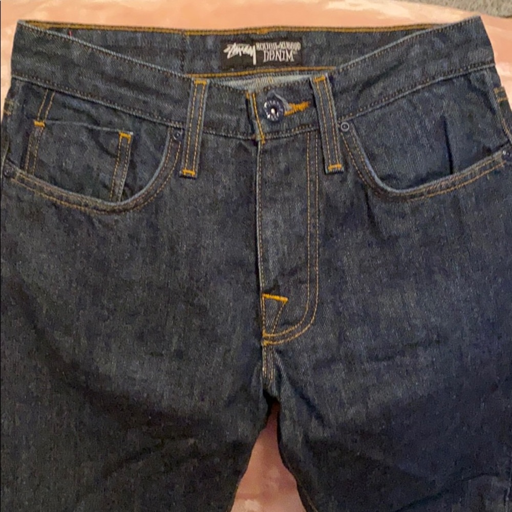 Men’s STUSSY Denim midtown reg fit blue jeans